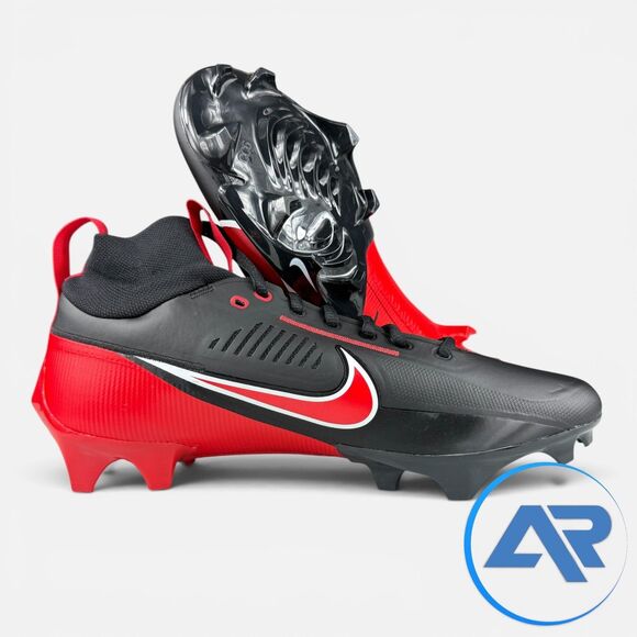 Nike Vapor Edge Pro 360 2 Black Red Football Cleats Men\'s Size 11  FN7759-006 main image 7